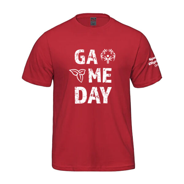 Parkour Unisex Game Day Printed Performance T-Shirt Thumbnail