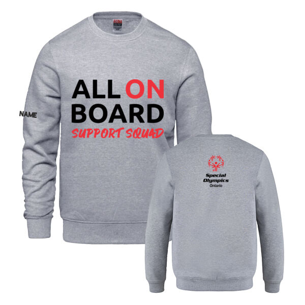 Vault Unisex Support Squad Printed Crewneck Thumbnail