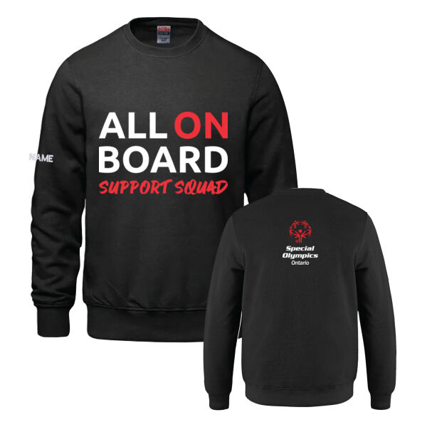 Vault Unisex Support Squad Printed Crewneck Thumbnail