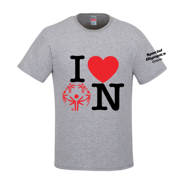 Parkour Youth I Heart ON Printed Performance T-Shirt Thumbnail