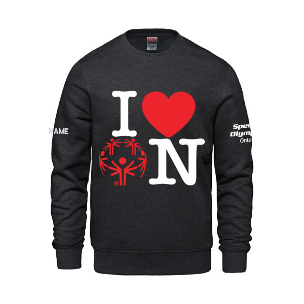Vault Youth I Heart ON Printed Crewneck Thumbnail